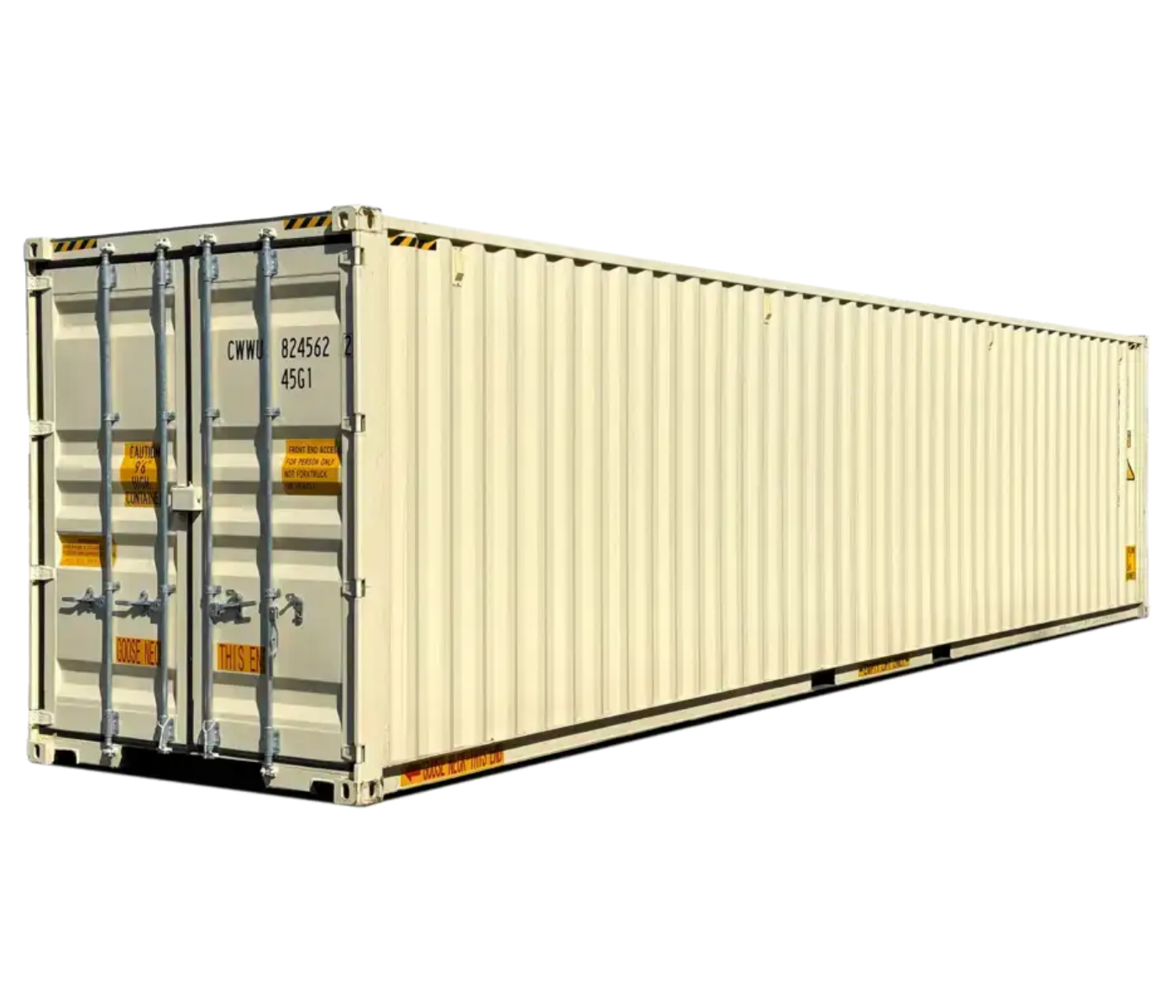 40ft New High Cube Shipping Container with Doors at Both Ends