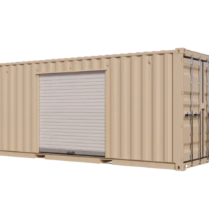 20ft New Storage Container with 7ft Left-Side Roll-Up Door