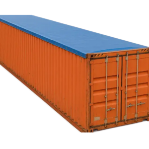 40ft Used High Cube Open Top Shipping Container with Soft Tarp Roof