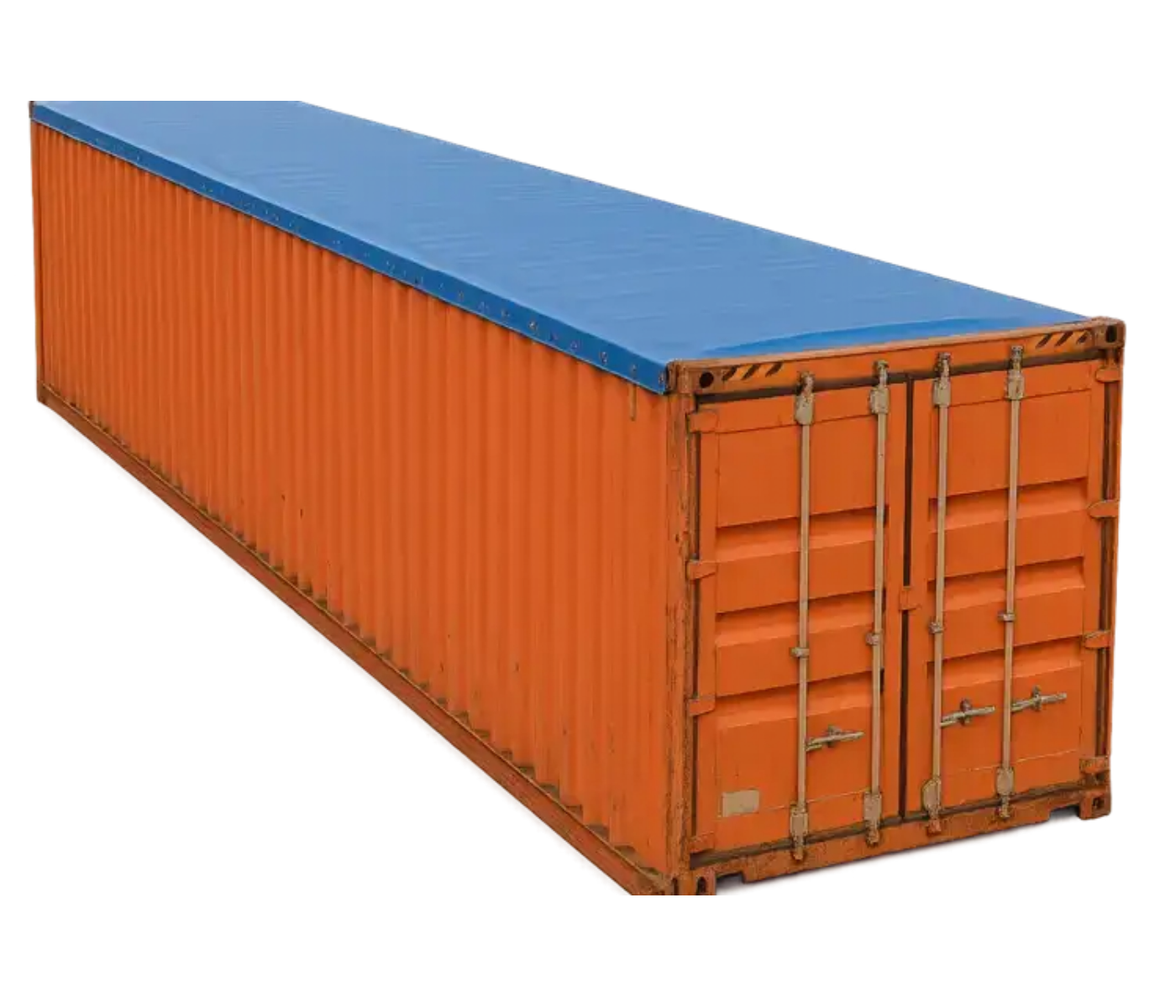 40ft Used High Cube Open Top Shipping Container with Soft Tarp Roof