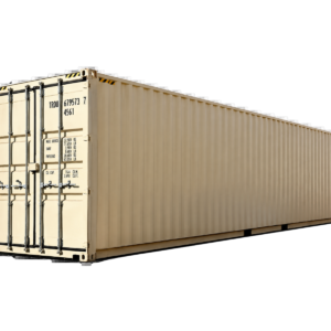 40ft New High Cube Shipping Container with Cargo Door