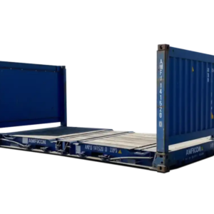 20ft Used Collapsible Flat Rack Shipping Container