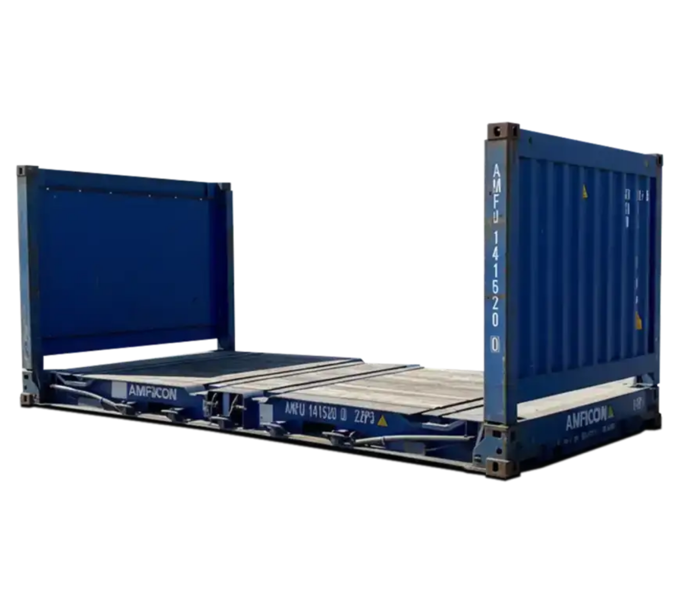 20ft Used Collapsible Flat Rack Shipping Container